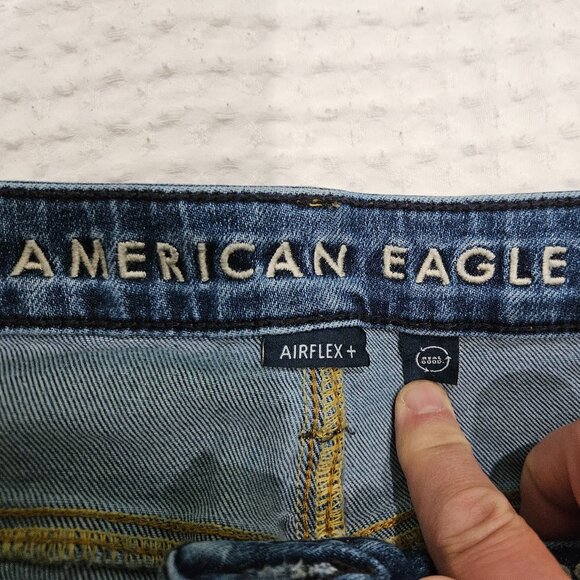 American Eagle AIRFLEX+ Original Bootcut Jeans Size 36x32 – Medium Wash - Picture 1 of 7